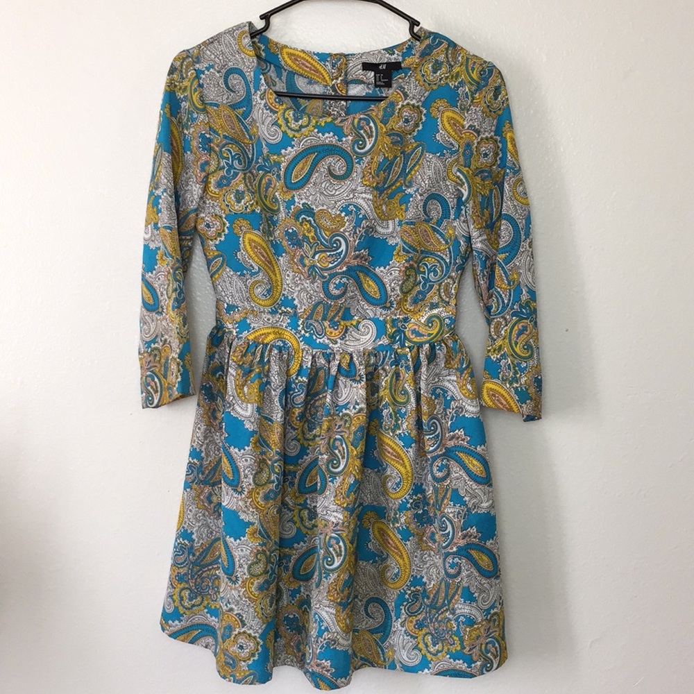Beautiful Pattern H&M Dress!💛